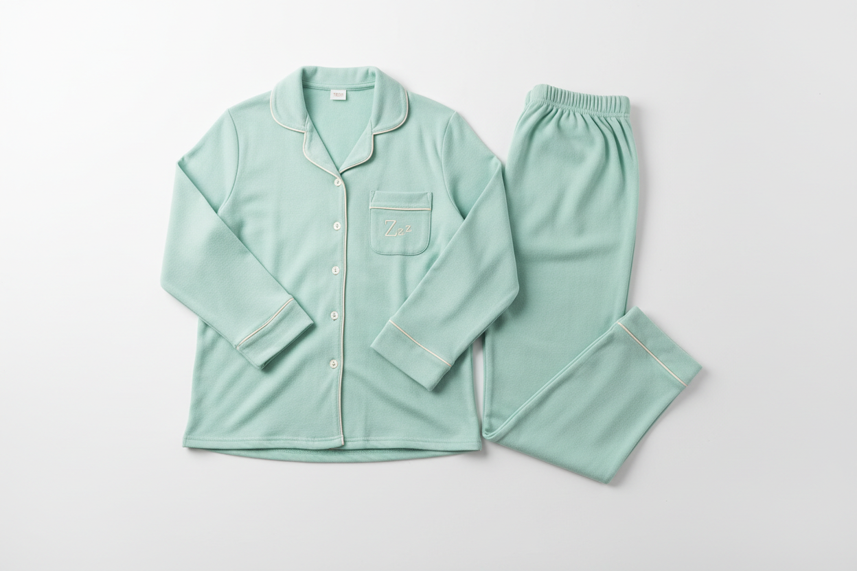 PIJAMA VERDE CLARITO